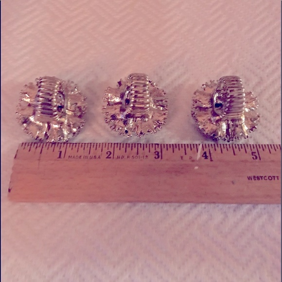 Vintage stretch rings, set of 3 - Picture 10 of 16